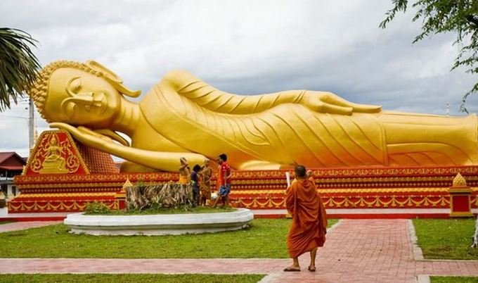 Mini Reclining Buddha